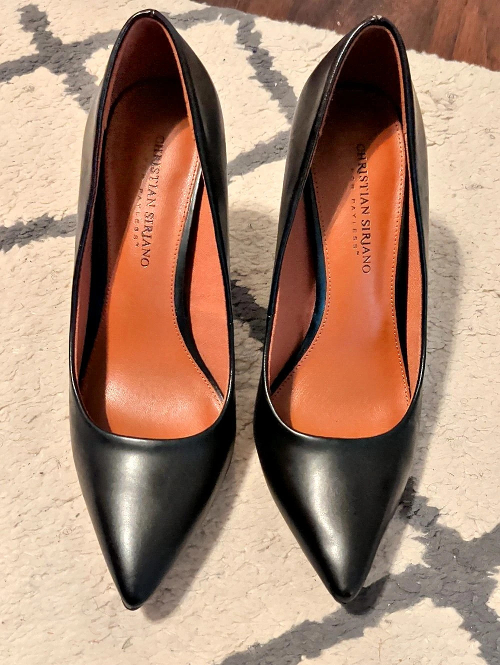 Christian Siriano Pointed Toe Pumps in Black US 9.5